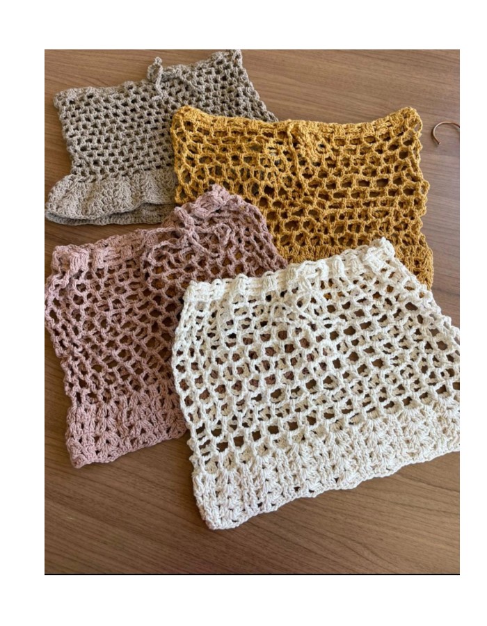 SAIA CROCHE R$ 60,00