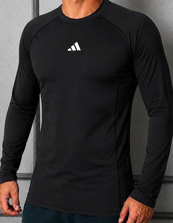 CAM UV MANGA LONGA ADIDAS SÍMB CEN 