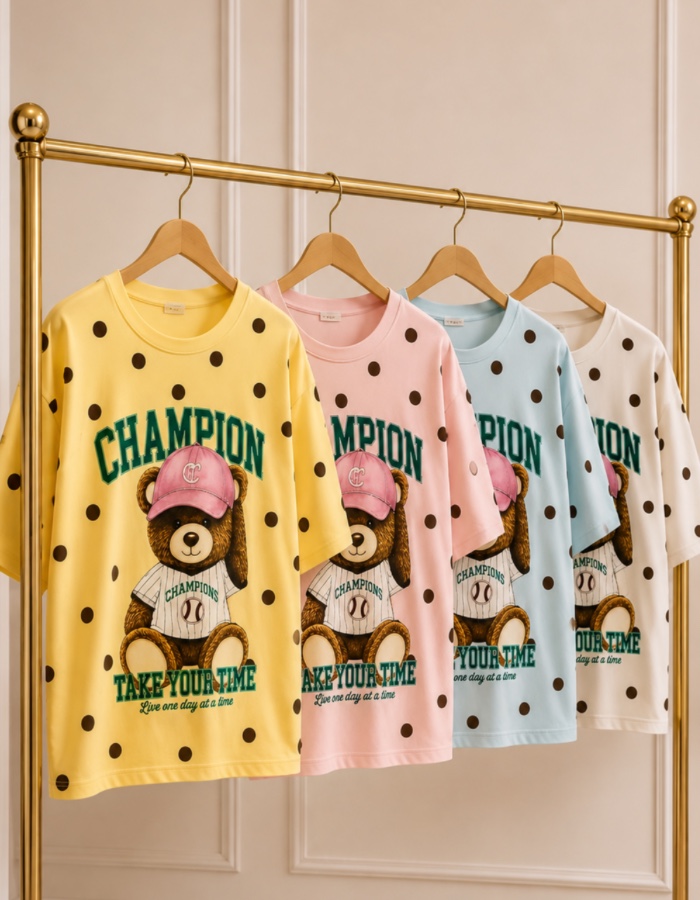 T-SHIRT POÁ + URSO