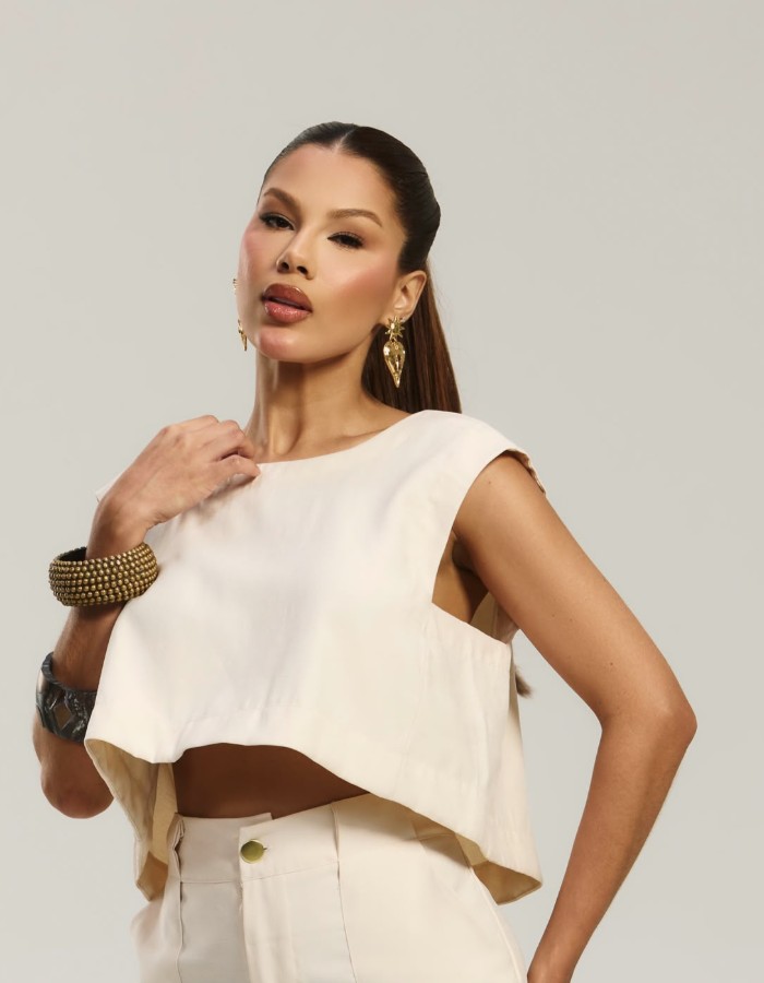 BLUSA ALFAIATARIA