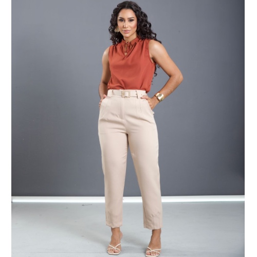CALÇA SLIM ALFAIATARIA 