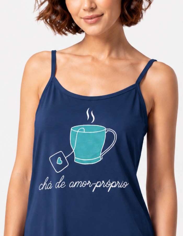 APENAS BLUSA ALÇA-CHÁ
