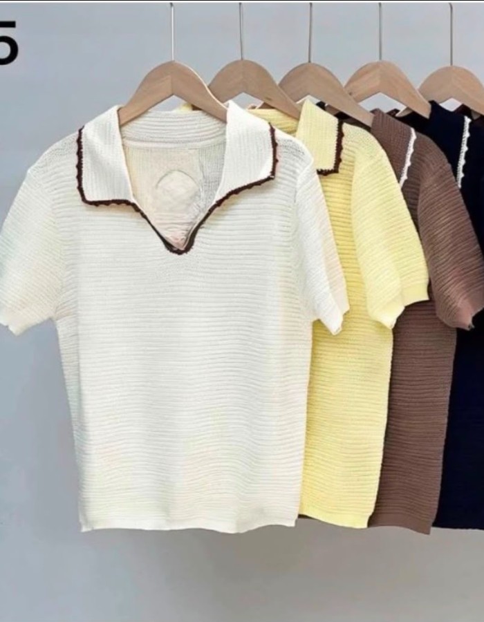 BLUSA POLO TEXTURIZADA PREMIUM