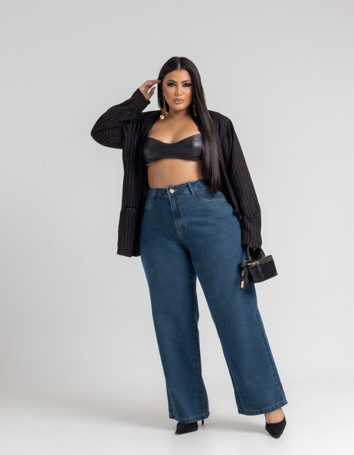 CALÇA RETA SOFT LINE