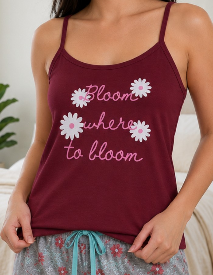 APENAS BLUSA ALÇA-BLOOM