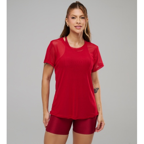 Blusa de tule 