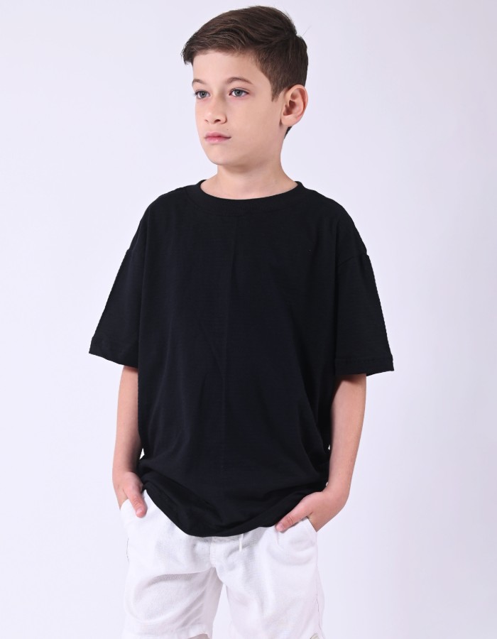 CAMISAS OVER TEXTURIZADA INFANTIL