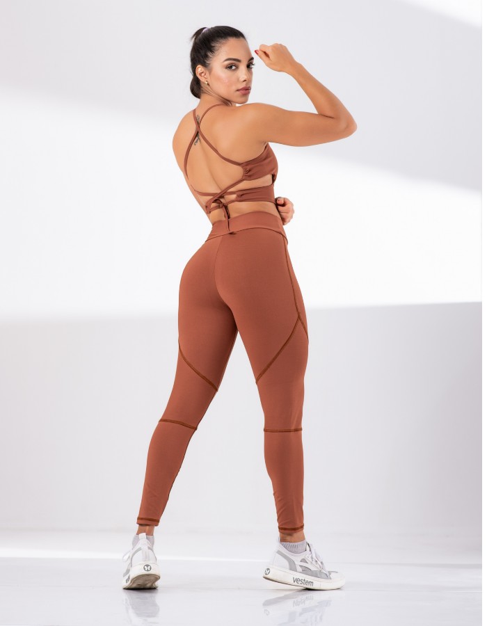 Conjunto Top Flávia + Calça Malu