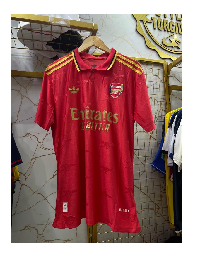 Camisa arsenal vermelha 23/24 