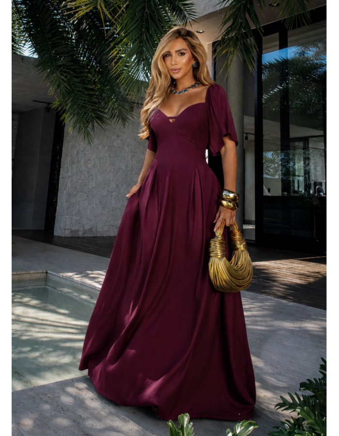 VESTIDO LISO