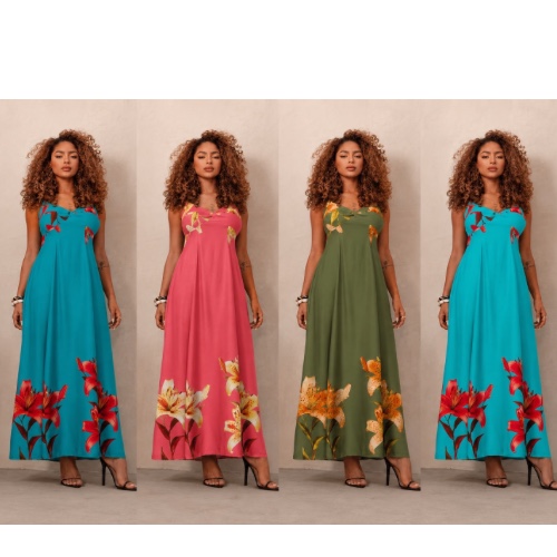Vestido Lindaura 