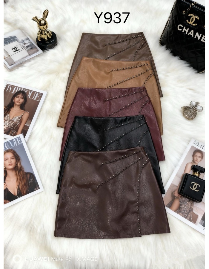 Saia couro premium 
