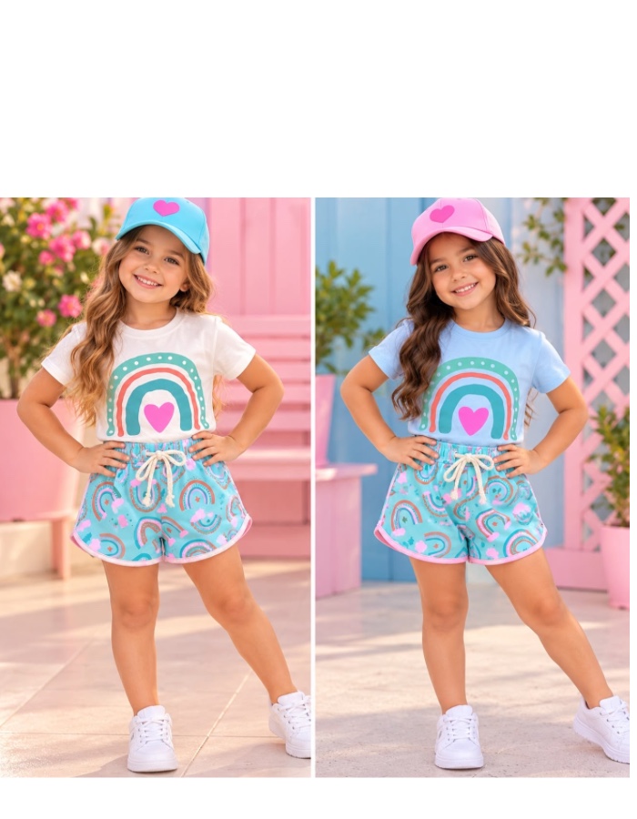 Conjunto short Box arco 