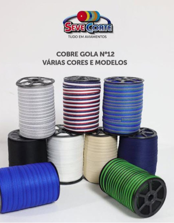 COBRE GOLA C/200MT N12 (VERIFICAR DISPONIBILIDADE DAS CORES E ESTAMPAS)