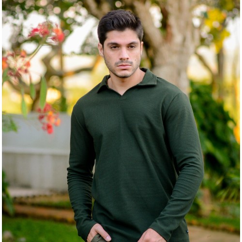 POLO V SELECT M.L VERDE MILITAR