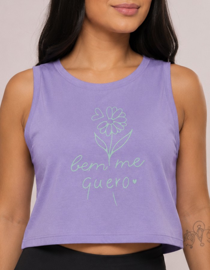 APENAS CROPPED REGATA- BEM ME QUERO