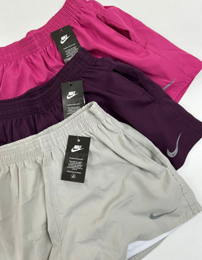SHORT DUPLO BOLSO LATERAL EM TACTEL