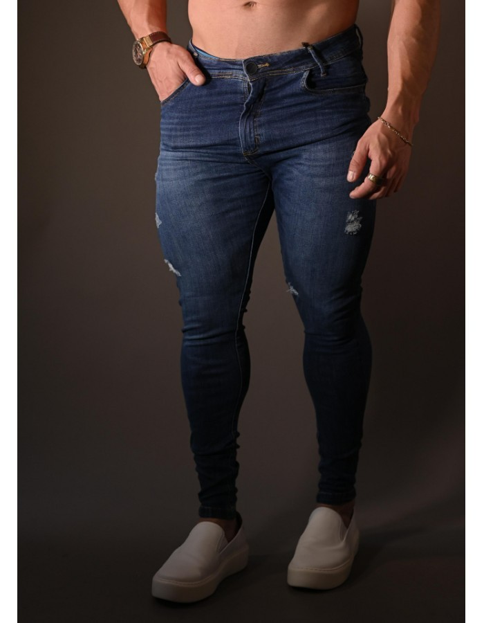 Calça Jeans Destroy Benetton