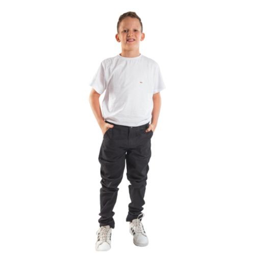 CALÇA  COLOR JUVENIL BOLSO EMBUTIDO MASCULINA
