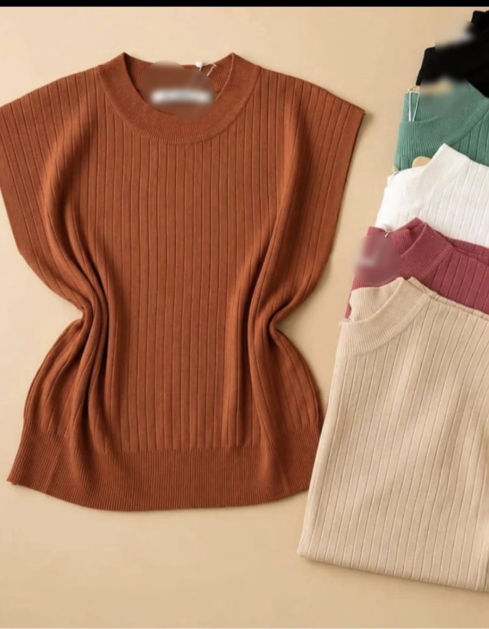 Blusa tricô modal 