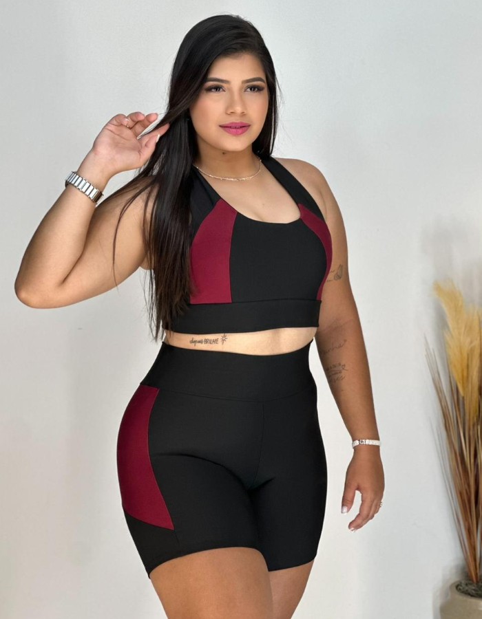 CONJUNTO FITNESS SHORT