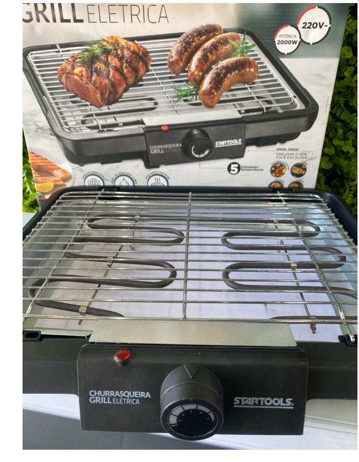 CHURRASQUEIRA GRILL ELETRICA