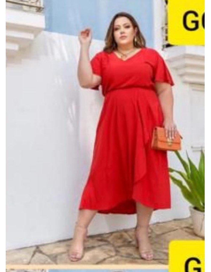 Vestido valeriana liso 