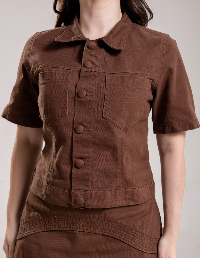 BLUSA SANDRINHA MARROM