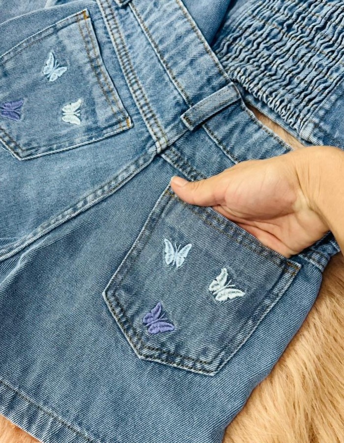 SHORT BORBOLETAS AVULSO