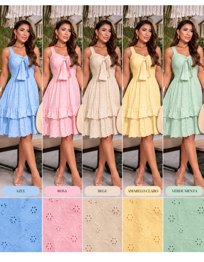 Vestido curto Tifany