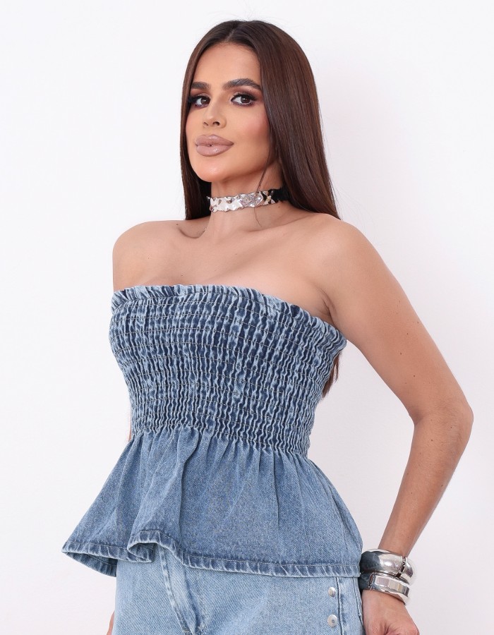 PEPLUM DE ELÁSTICO 