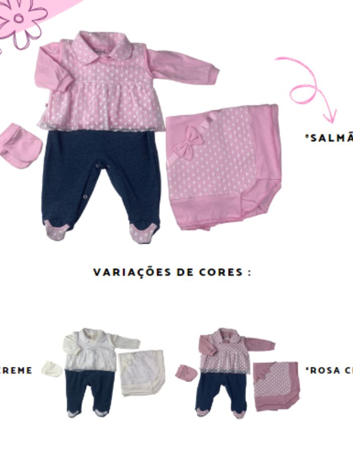 SAIDA DE MATERNIDADE FEM 6005 ELIEL BABY