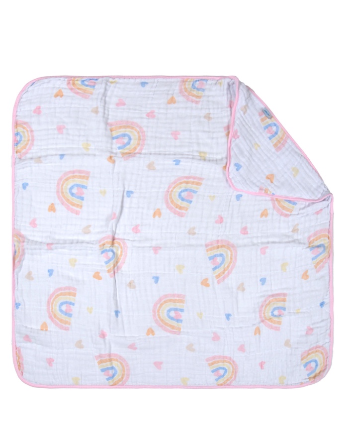 TOALHA SOFT ESTAMPADA COM CAPUZ BABY JOY