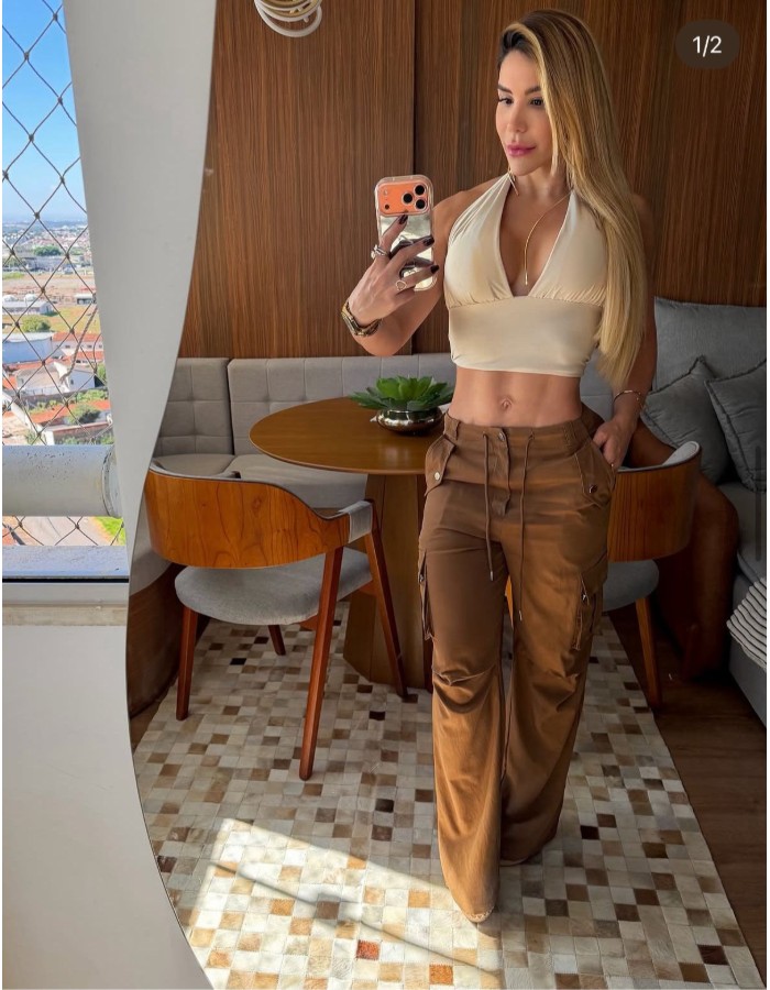 CALÇA CARGO ALFAIATARIA PREMIUM