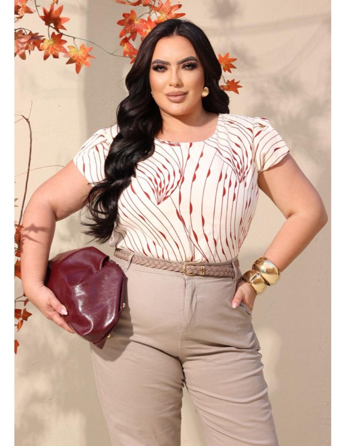 BLUSA PLUS SIZE SORAIA 