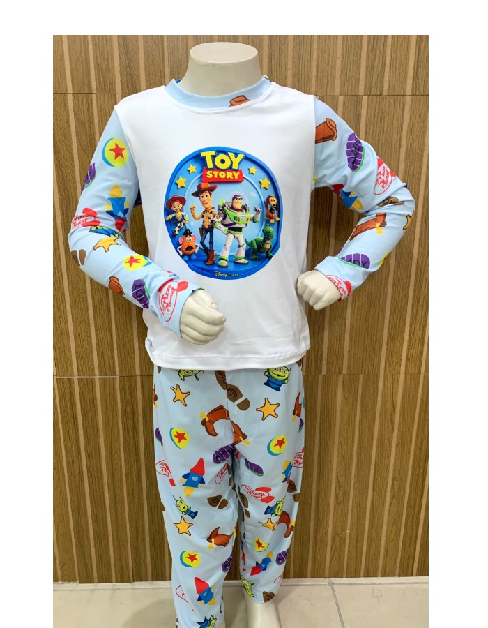 PIJAMA MANGA LONGA SUEDE