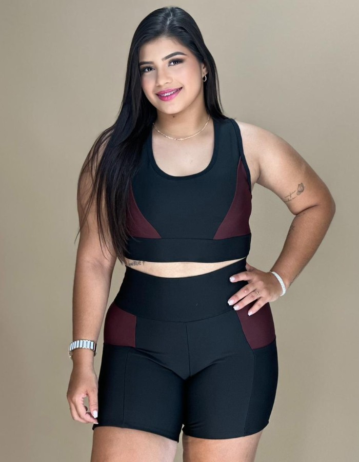 CONJUNTO FITNESS SHORT