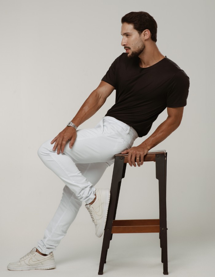 CALÇA CONFORT BRANCA