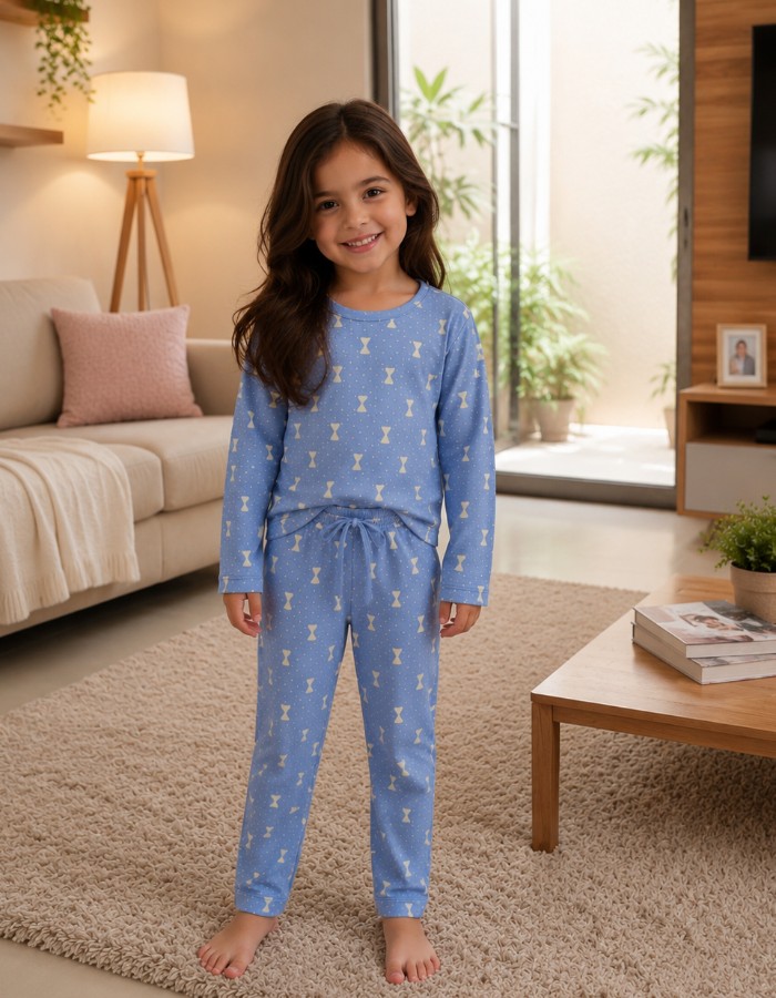 PIJAMA INFANTIL MANGA LONGA