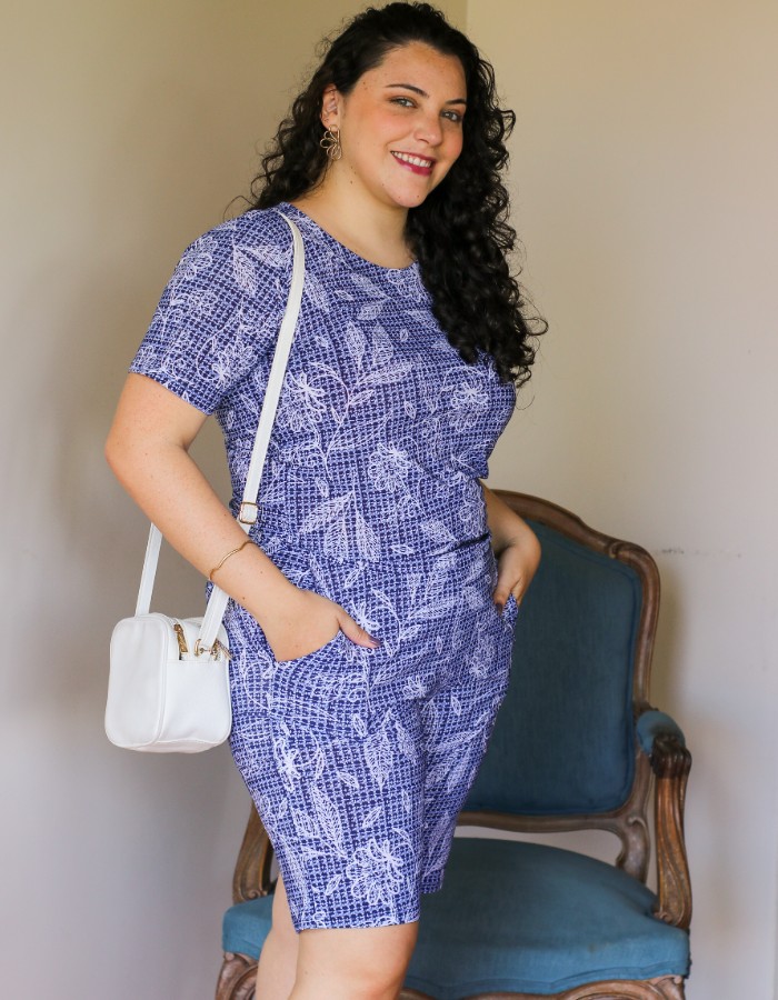 CONJUNTO COM MANGA - TAM GG