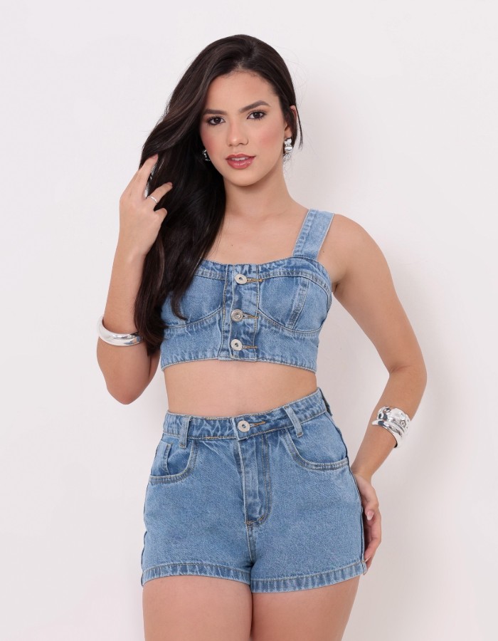 CONJUNTO JEANS DESGRADEADO