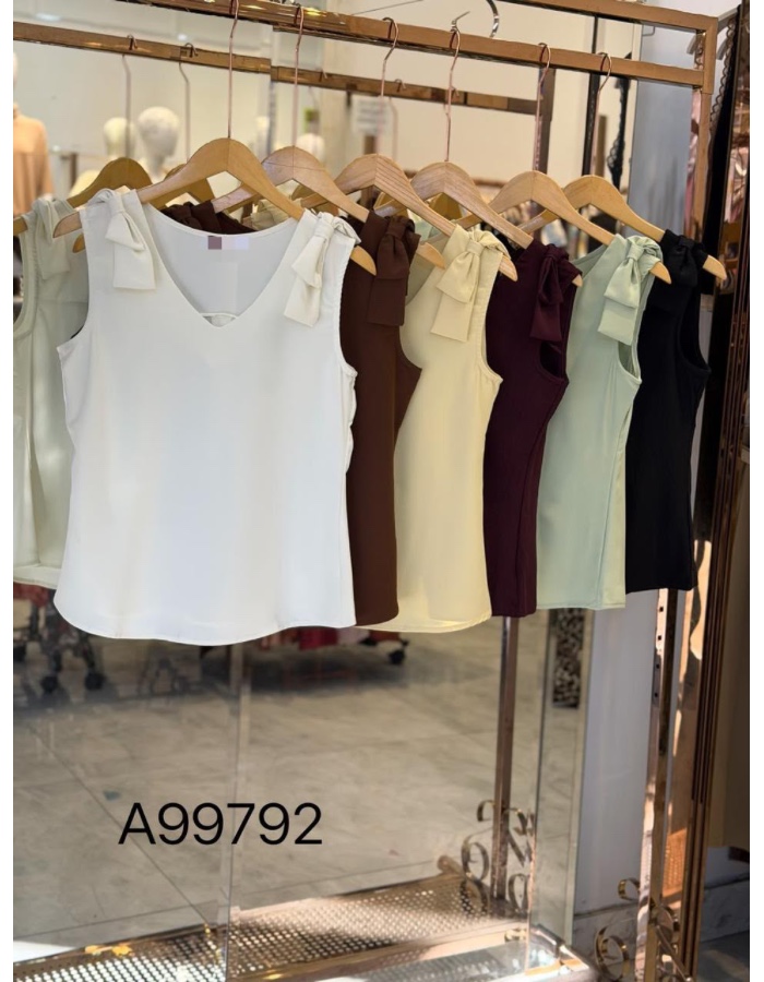 Blusa laço 