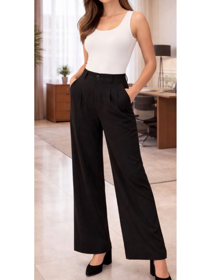Calça pantalona alfaiataria 