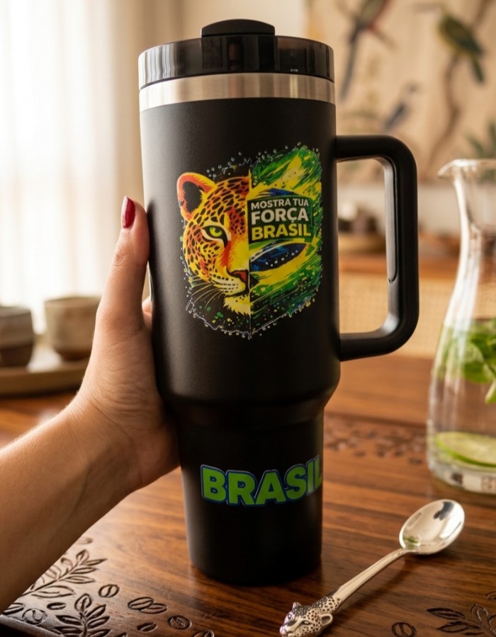  Copo Stanley 1200ml – Coleção Brasil