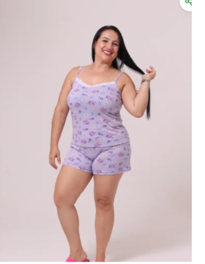 SHORT DOLL ALÇA BORBOLETA 