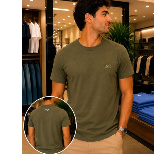CAMISA ALGODAO COTTON USK