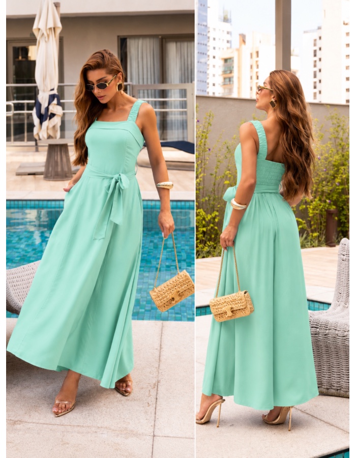 VESTIDO LISO