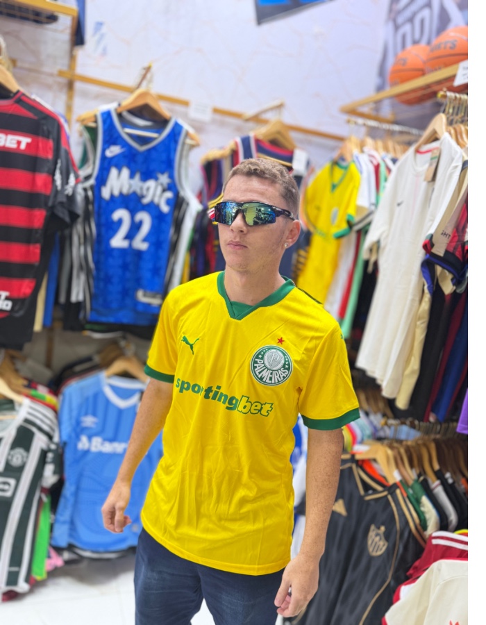 Camisa 3 Palmeiras amarela 