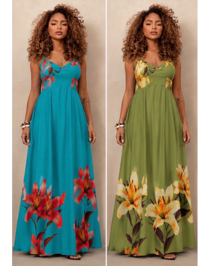 Vestido Longo Irene 