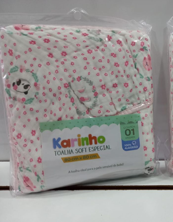 TOALHA DE BANHO SOFT ESPECIAL KARINHO